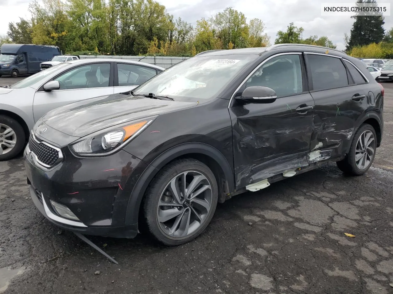 2017 Kia Niro Ex Touring VIN: KNDCE3LC7H5075315 Lot: 76073184