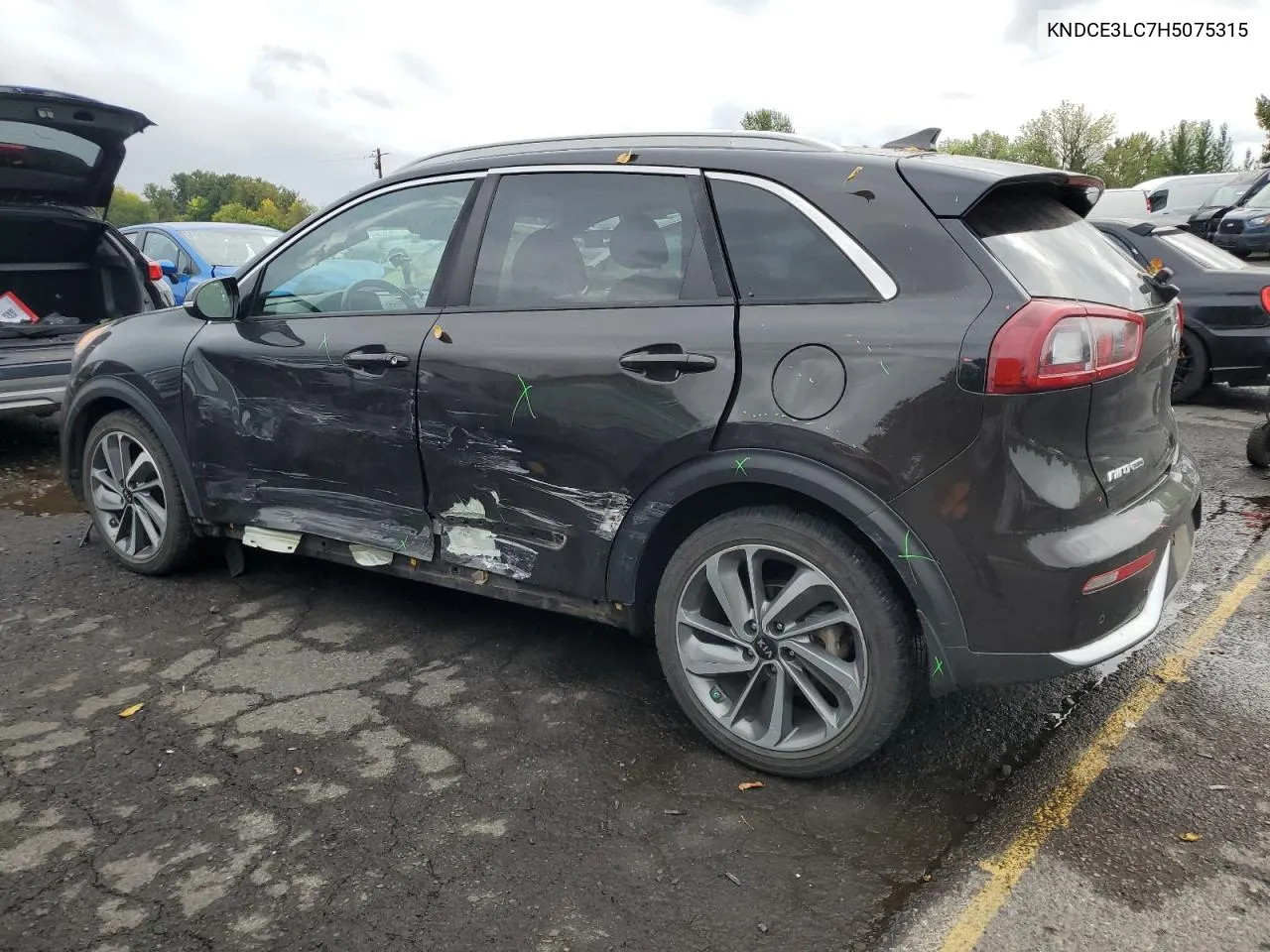 2017 Kia Niro Ex Touring VIN: KNDCE3LC7H5075315 Lot: 76073184