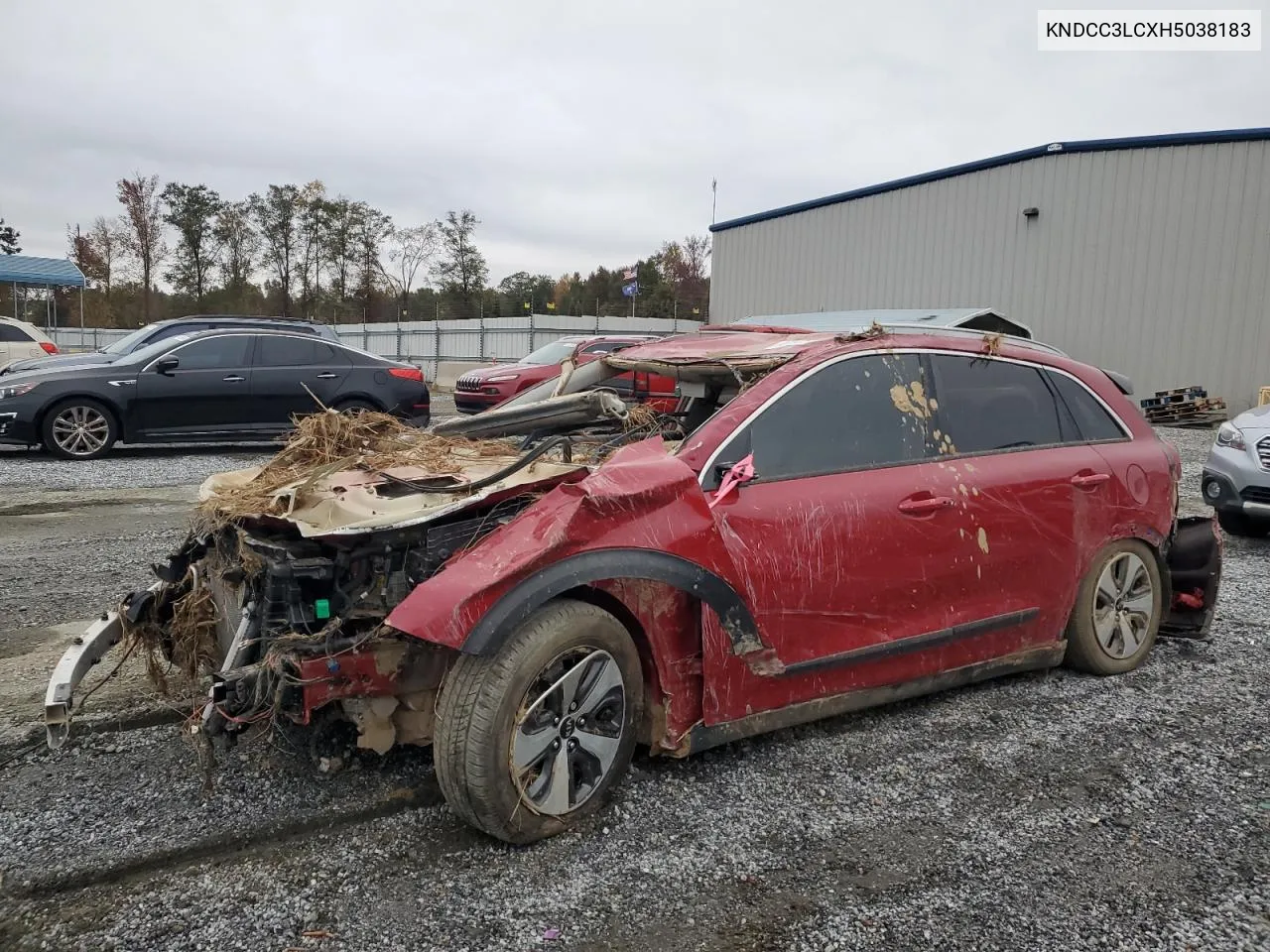 2017 Kia Niro Ex VIN: KNDCC3LCXH5038183 Lot: 76297514