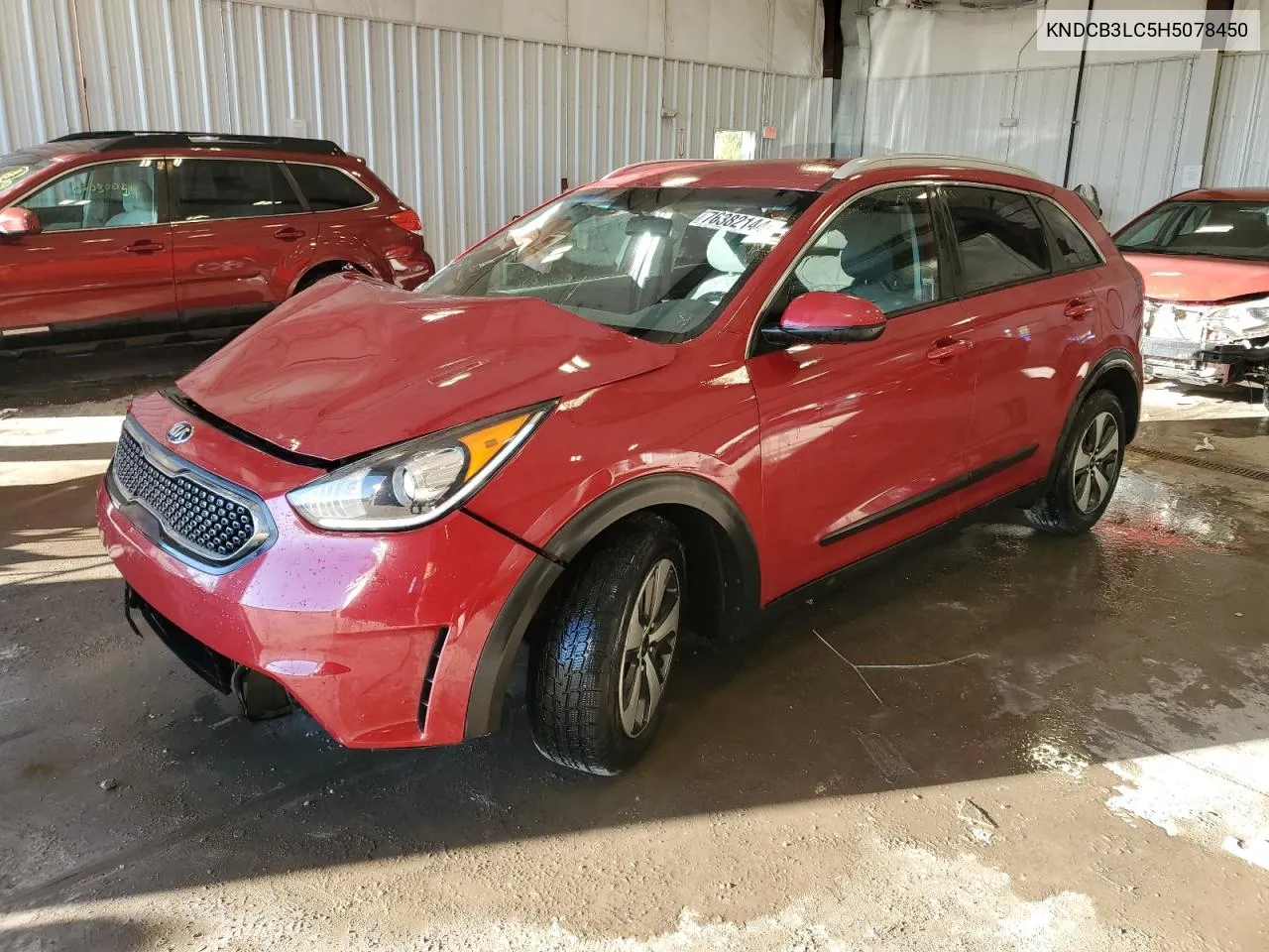 2017 Kia Niro Fe VIN: KNDCB3LC5H5078450 Lot: 76382144