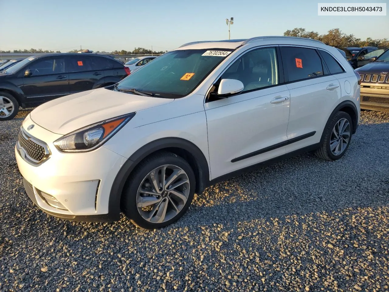 2017 Kia Niro Ex Touring VIN: KNDCE3LC8H5043473 Lot: 76702554