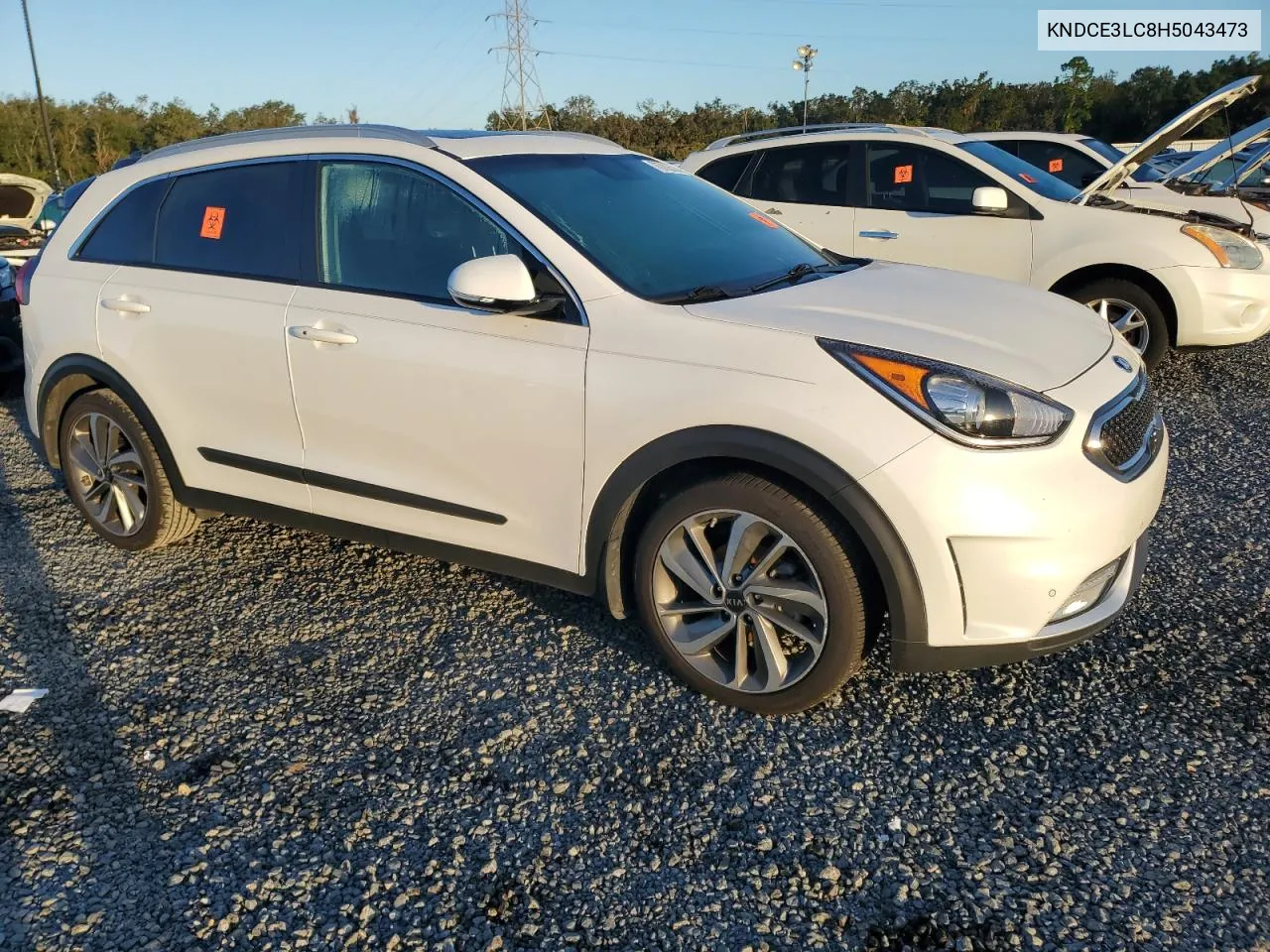 2017 Kia Niro Ex Touring VIN: KNDCE3LC8H5043473 Lot: 76702554