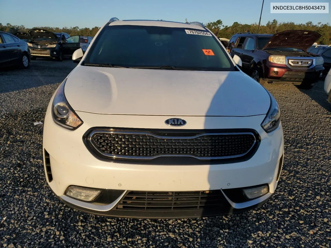 2017 Kia Niro Ex Touring VIN: KNDCE3LC8H5043473 Lot: 76702554