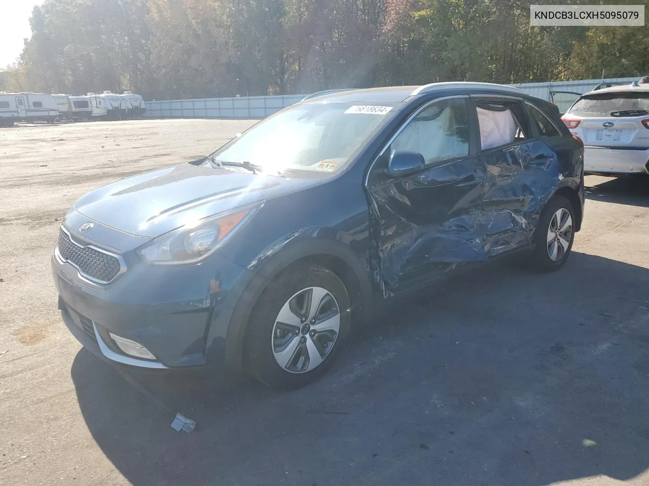 2017 Kia Niro Fe VIN: KNDCB3LCXH5095079 Lot: 76818634