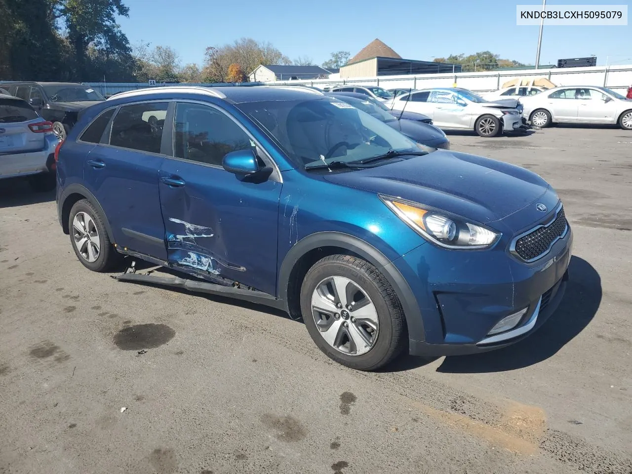 2017 Kia Niro Fe VIN: KNDCB3LCXH5095079 Lot: 76818634