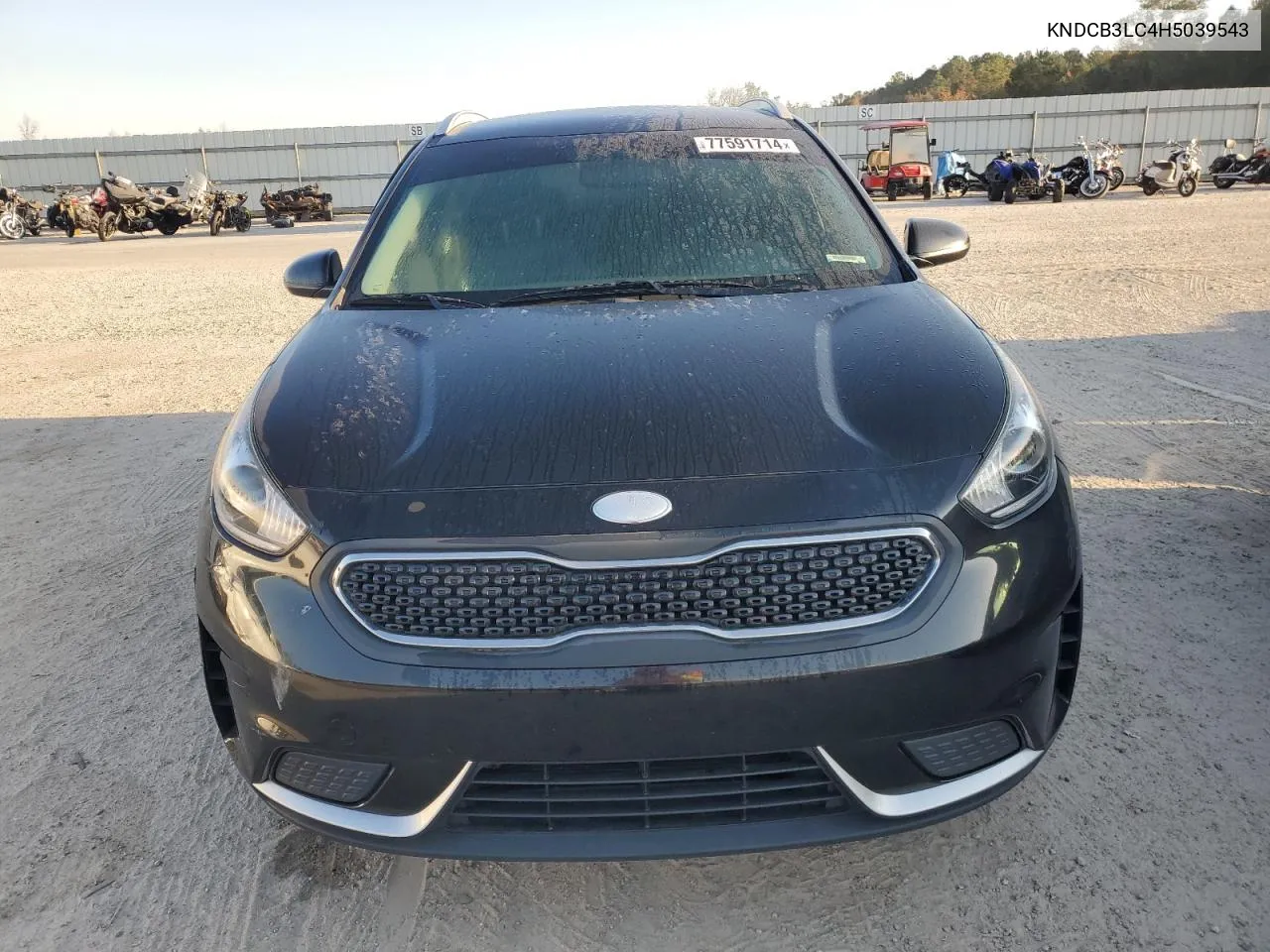 2017 Kia Niro Fe VIN: KNDCB3LC4H5039543 Lot: 77591714