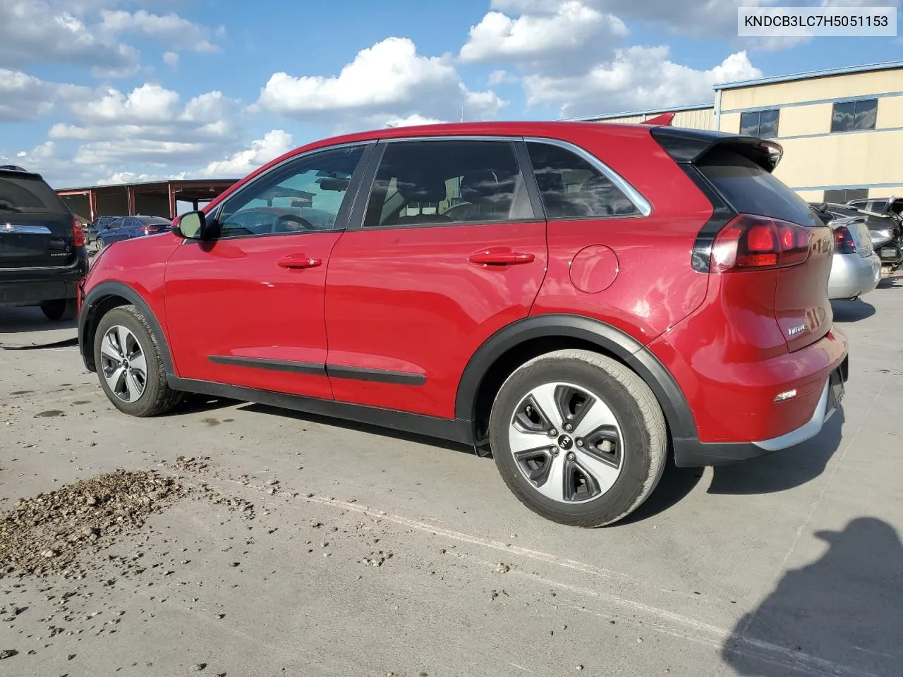 2017 Kia Niro Fe VIN: KNDCB3LC7H5051153 Lot: 77967104