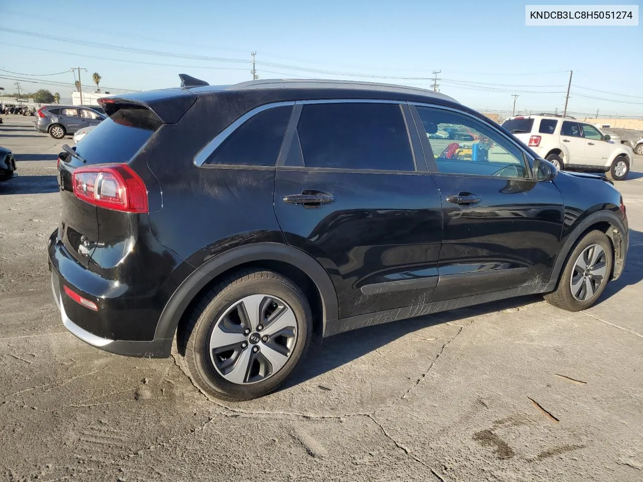 2017 Kia Niro Fe VIN: KNDCB3LC8H5051274 Lot: 77987574