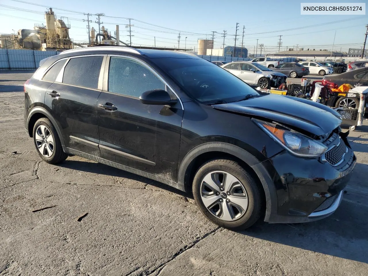 2017 Kia Niro Fe VIN: KNDCB3LC8H5051274 Lot: 77987574