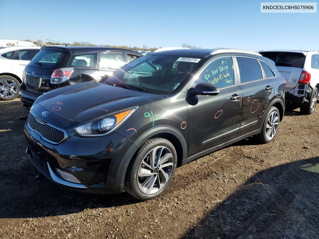 2017 Kia Niro Ex Touring VIN: KNDCE3LC8H5075906 Lot: 78055274