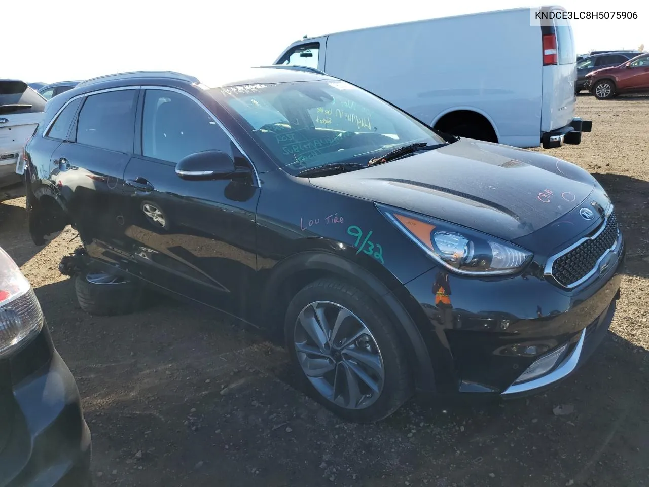 2017 Kia Niro Ex Touring VIN: KNDCE3LC8H5075906 Lot: 78055274