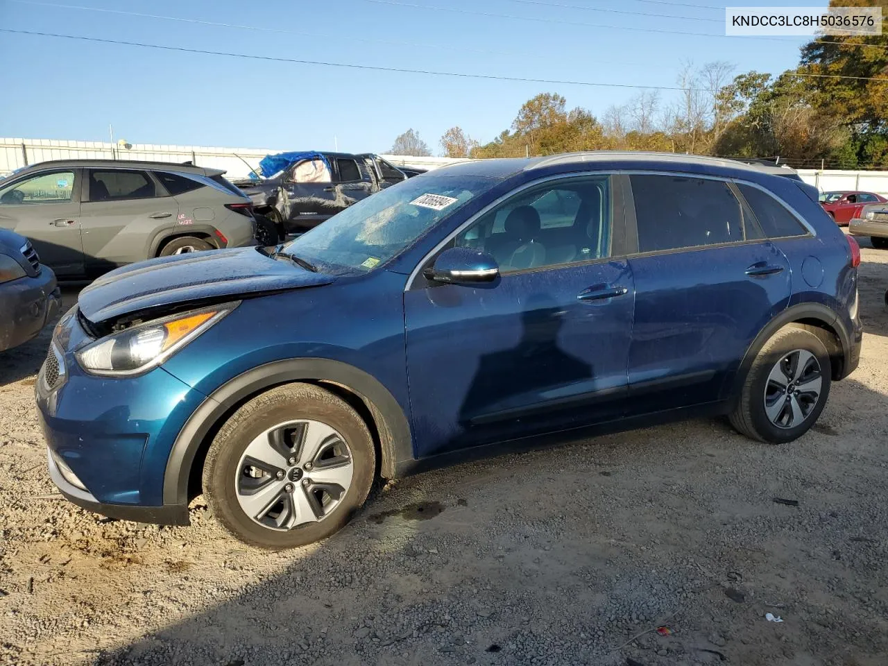 2017 Kia Niro Ex VIN: KNDCC3LC8H5036576 Lot: 78366994