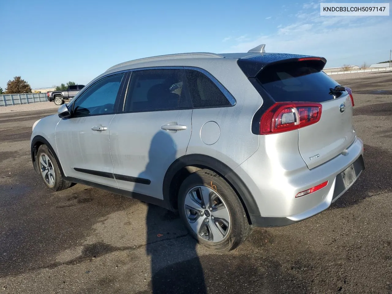 2017 Kia Niro Fe VIN: KNDCB3LC0H5097147 Lot: 78758944