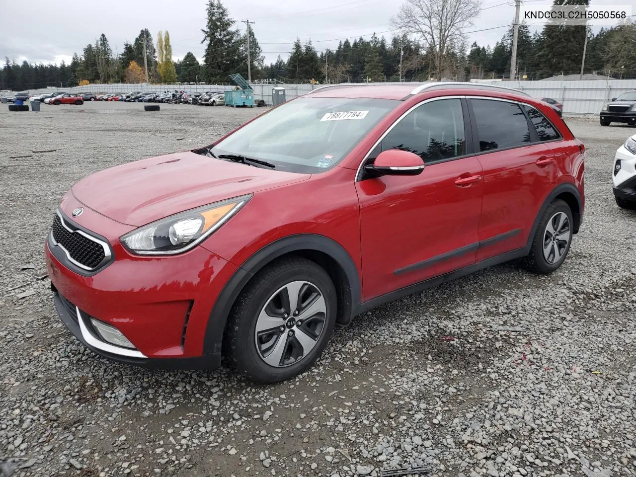 2017 Kia Niro Ex VIN: KNDCC3LC2H5050568 Lot: 78877784