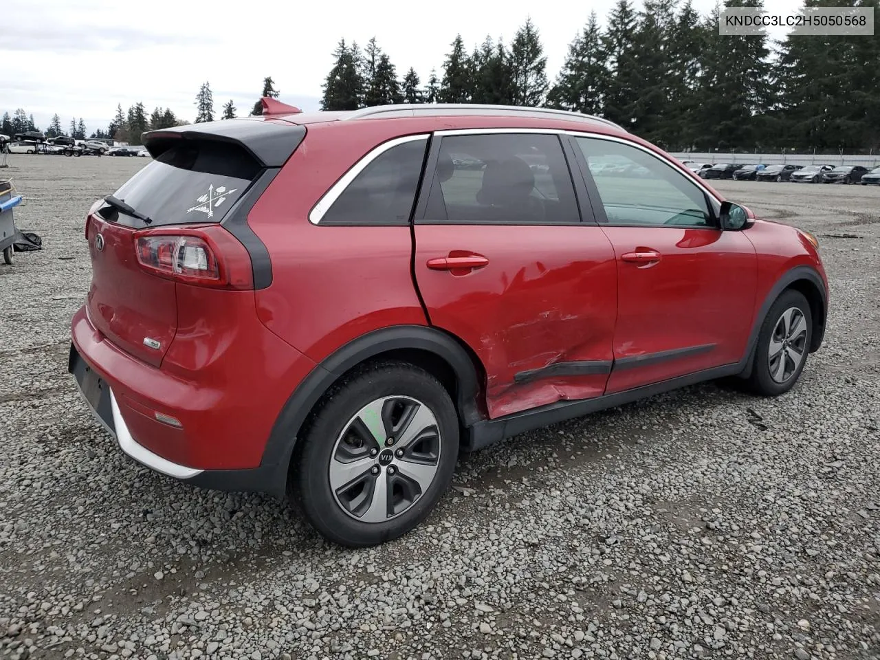 2017 Kia Niro Ex VIN: KNDCC3LC2H5050568 Lot: 78877784