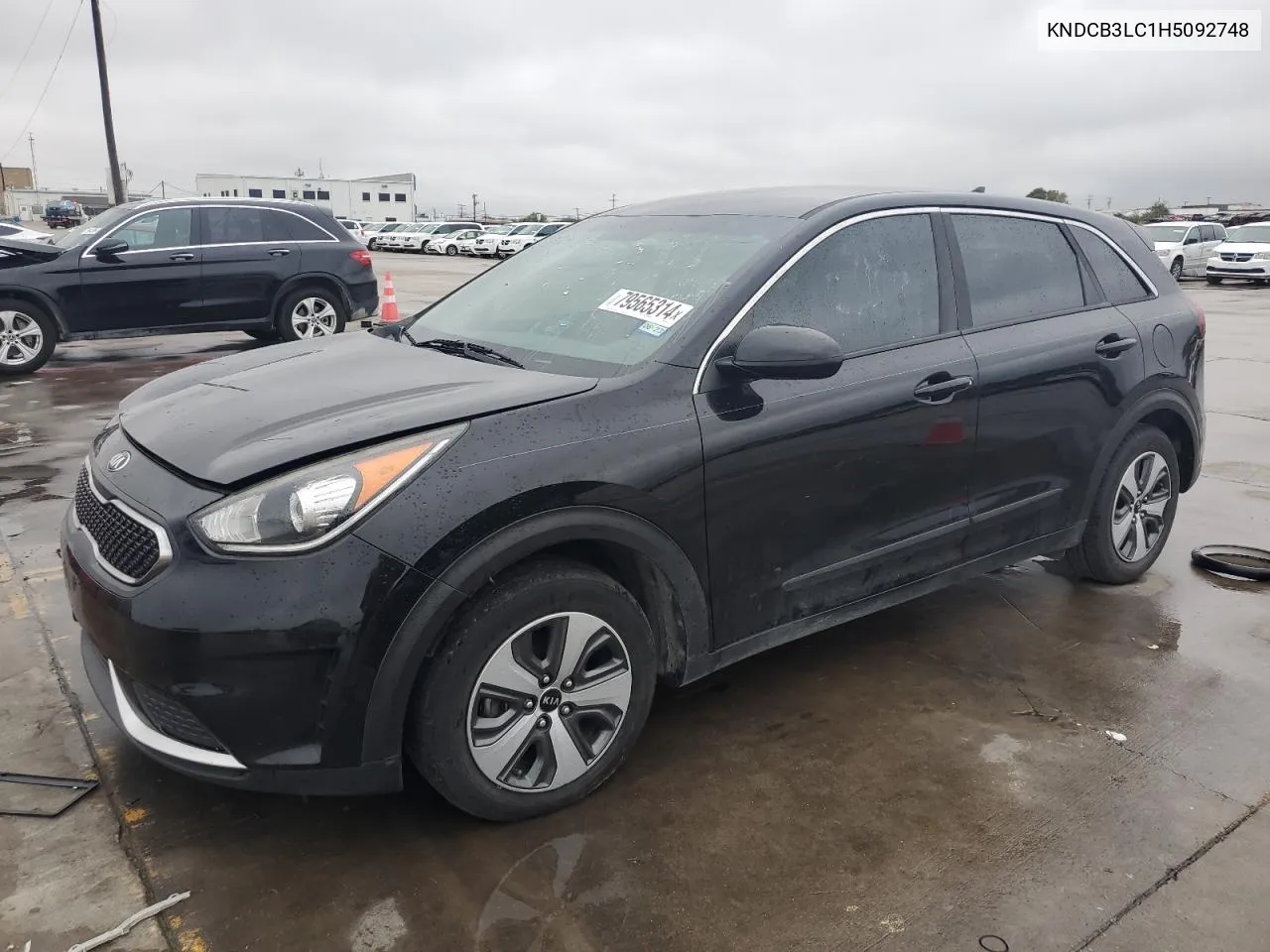 2017 Kia Niro Fe VIN: KNDCB3LC1H5092748 Lot: 79565314