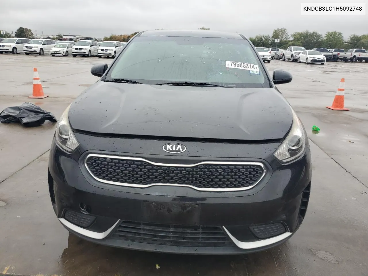 2017 Kia Niro Fe VIN: KNDCB3LC1H5092748 Lot: 79565314