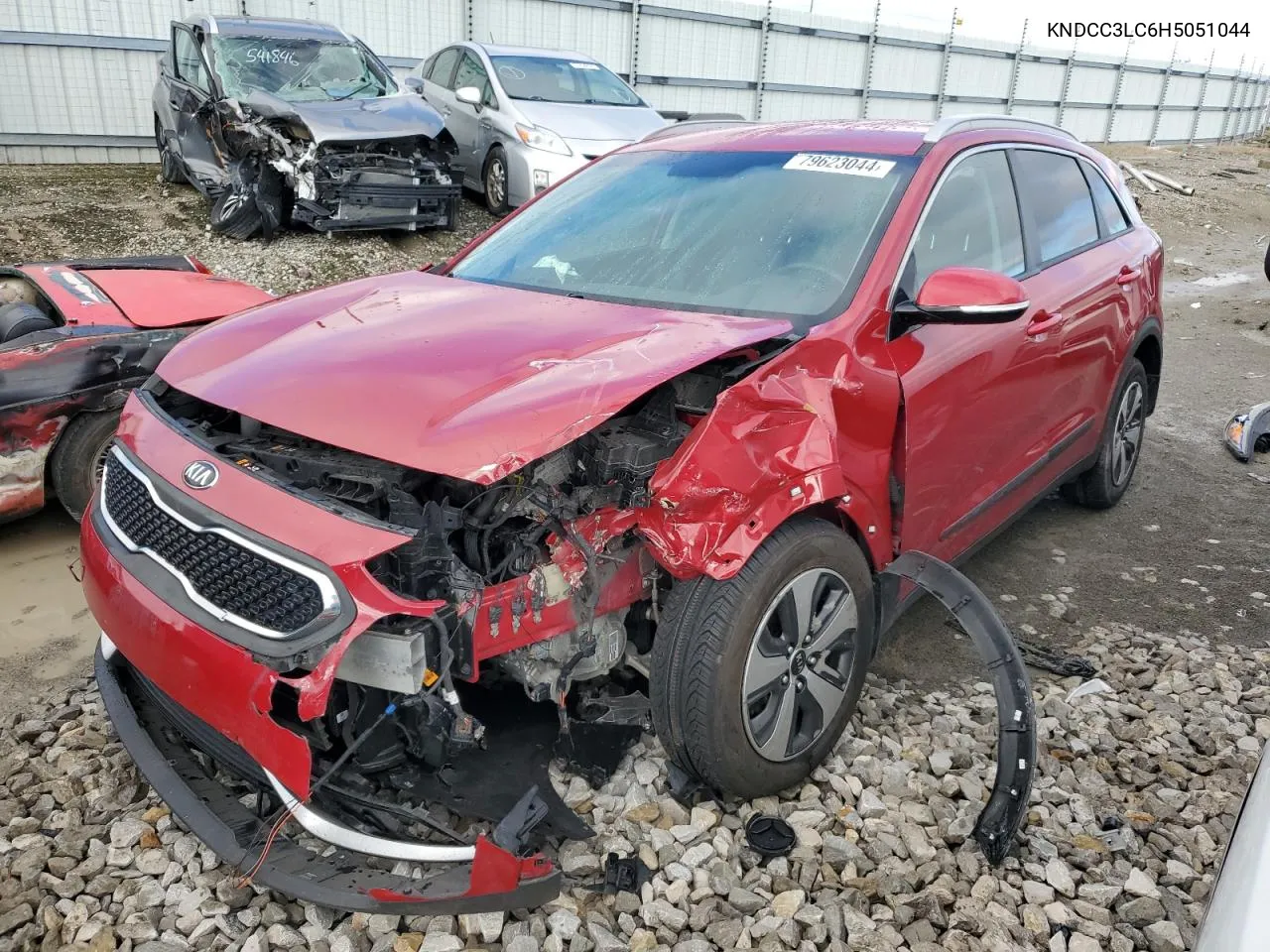 KNDCC3LC6H5051044 2017 Kia Niro Ex