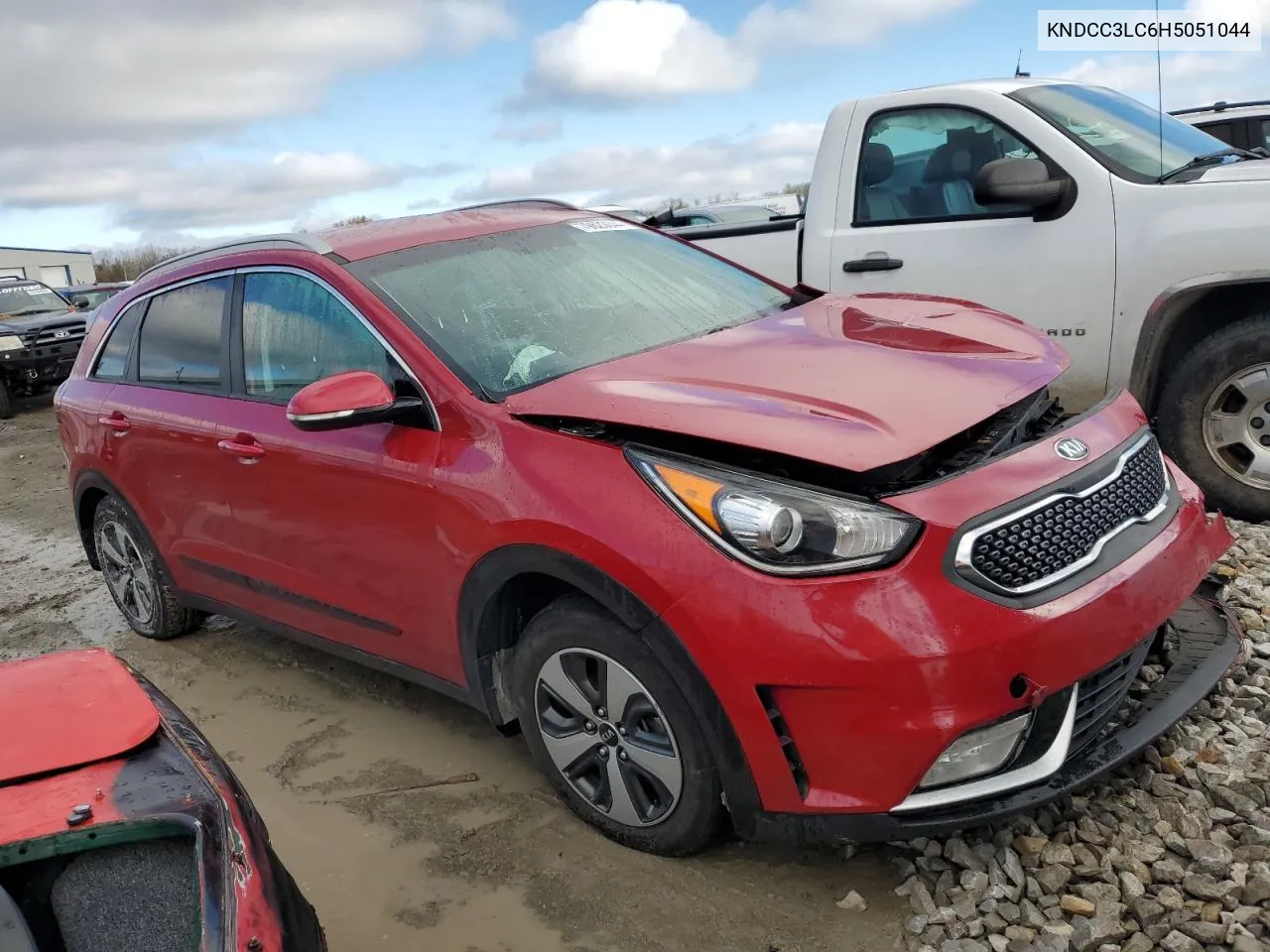 KNDCC3LC6H5051044 2017 Kia Niro Ex