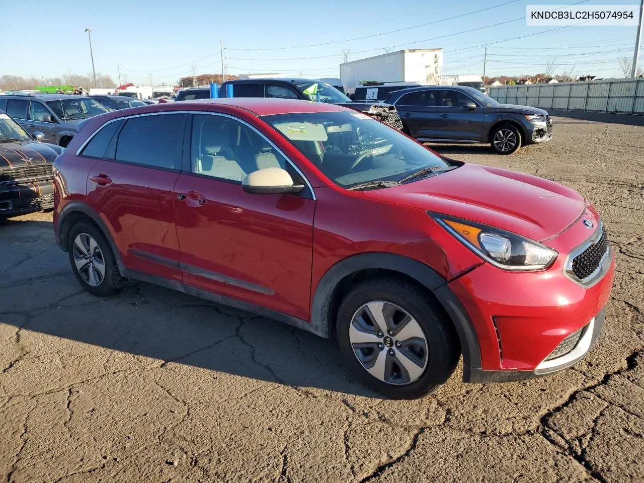 2017 Kia Niro Fe VIN: KNDCB3LC2H5074954 Lot: 79935464