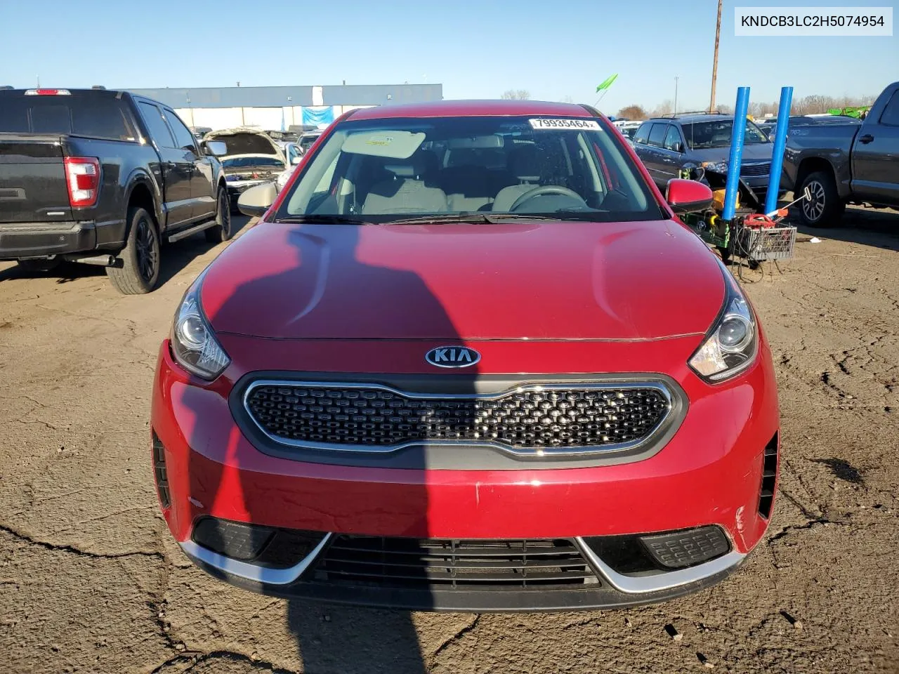 2017 Kia Niro Fe VIN: KNDCB3LC2H5074954 Lot: 79935464