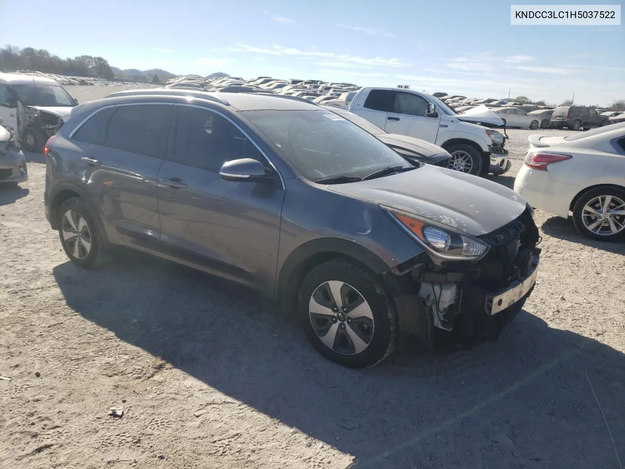 2017 Kia Niro Ex VIN: KNDCC3LC1H5037522 Lot: 80214284