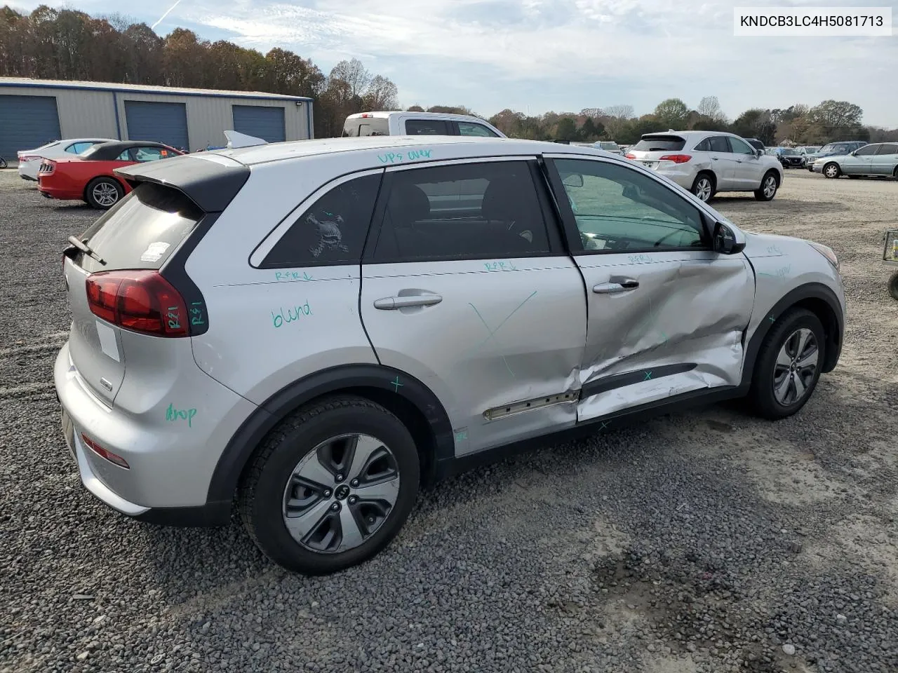 2017 Kia Niro Fe VIN: KNDCB3LC4H5081713 Lot: 80306204