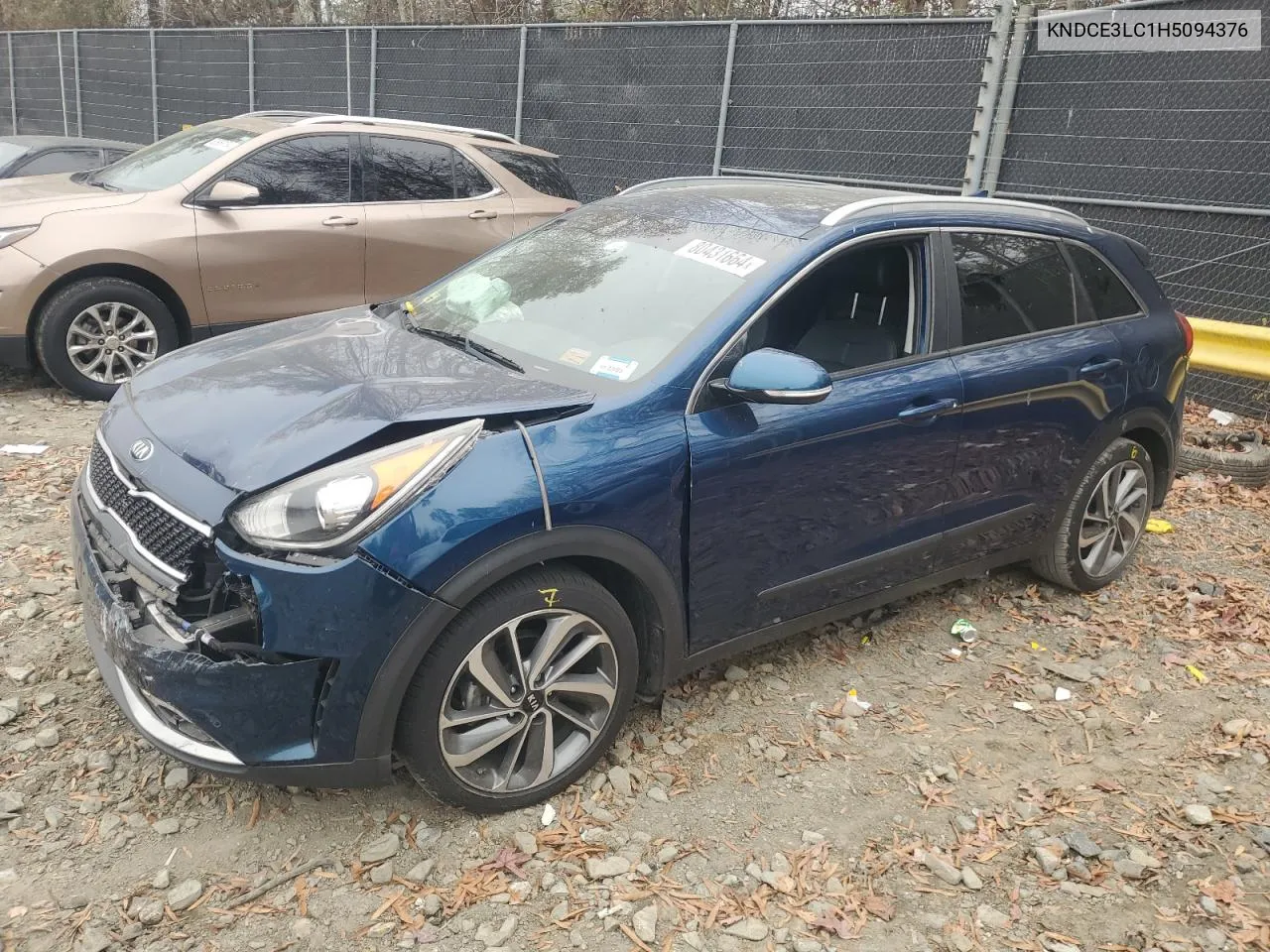 2017 Kia Niro Ex Touring VIN: KNDCE3LC1H5094376 Lot: 80431664