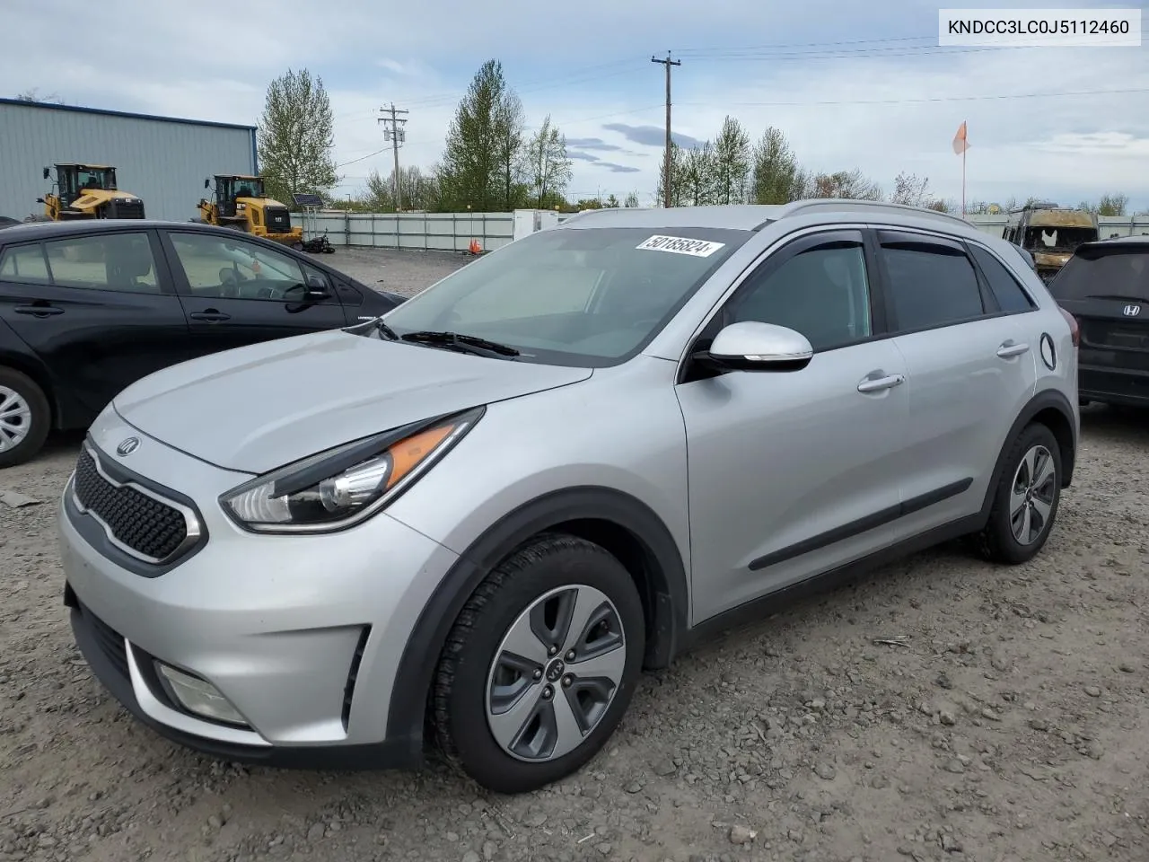 KNDCC3LC0J5112460 2018 Kia Niro Ex