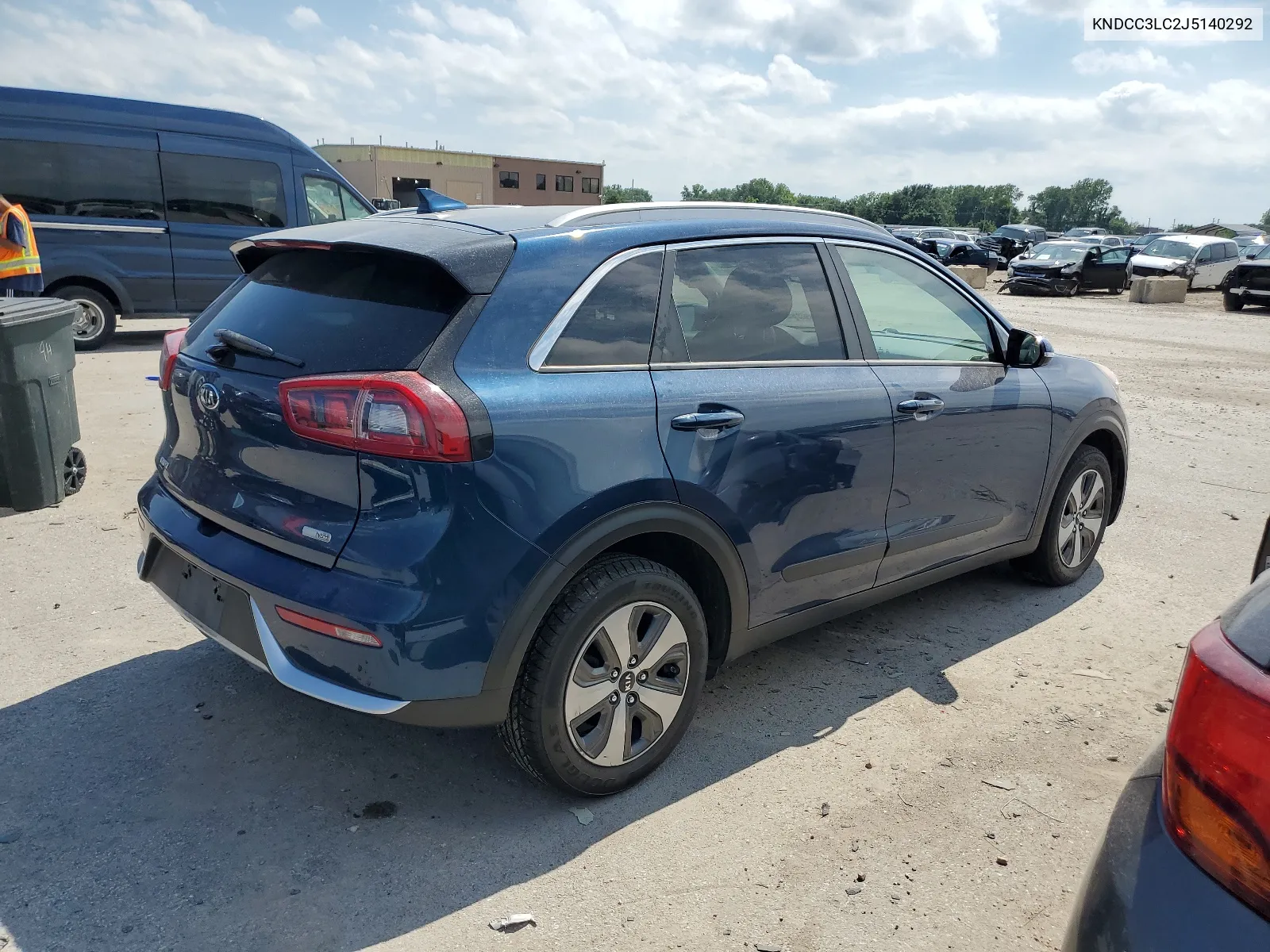 KNDCC3LC2J5140292 2018 Kia Niro Ex