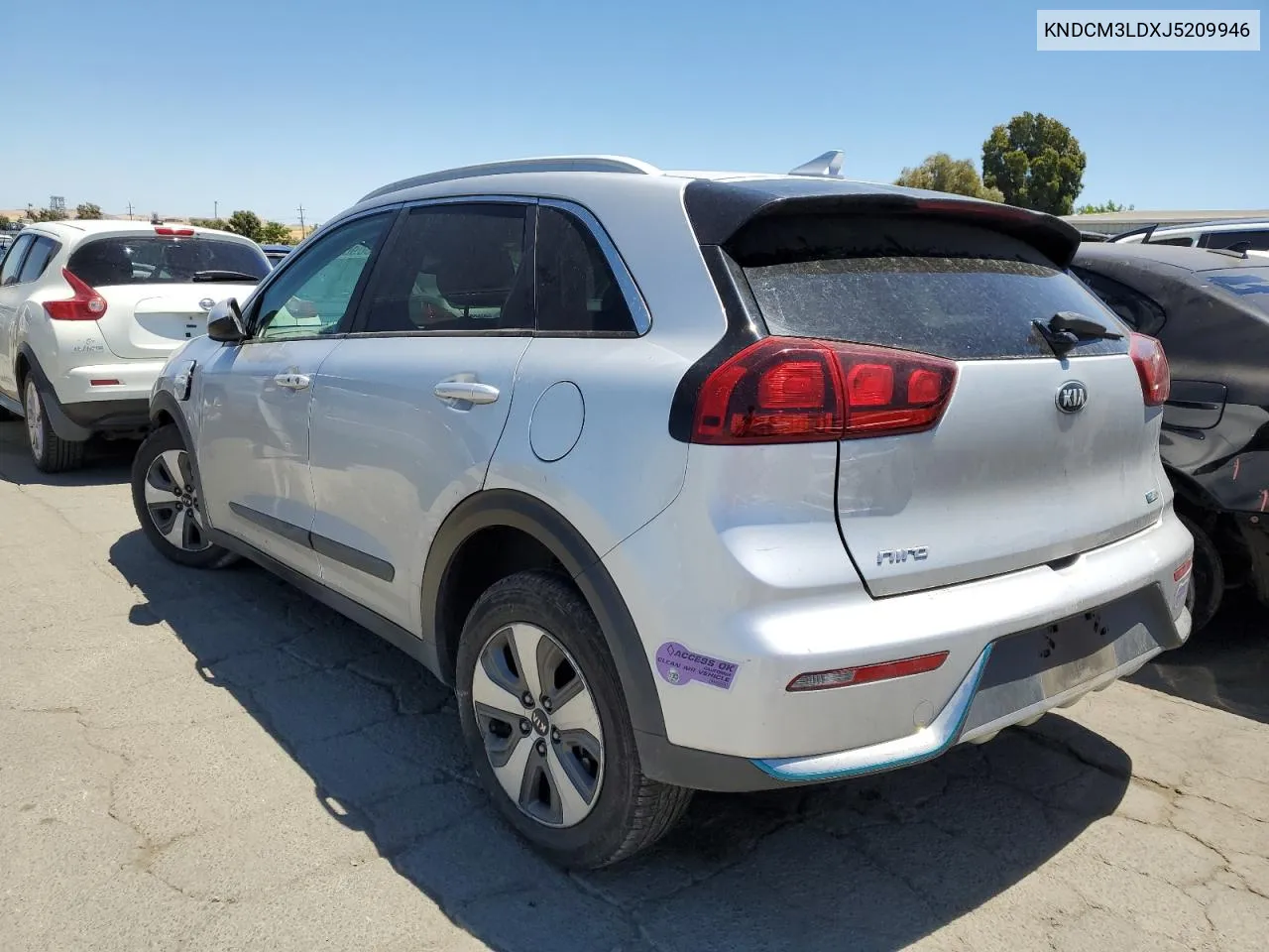 KNDCM3LDXJ5209946 2018 Kia Niro Lx