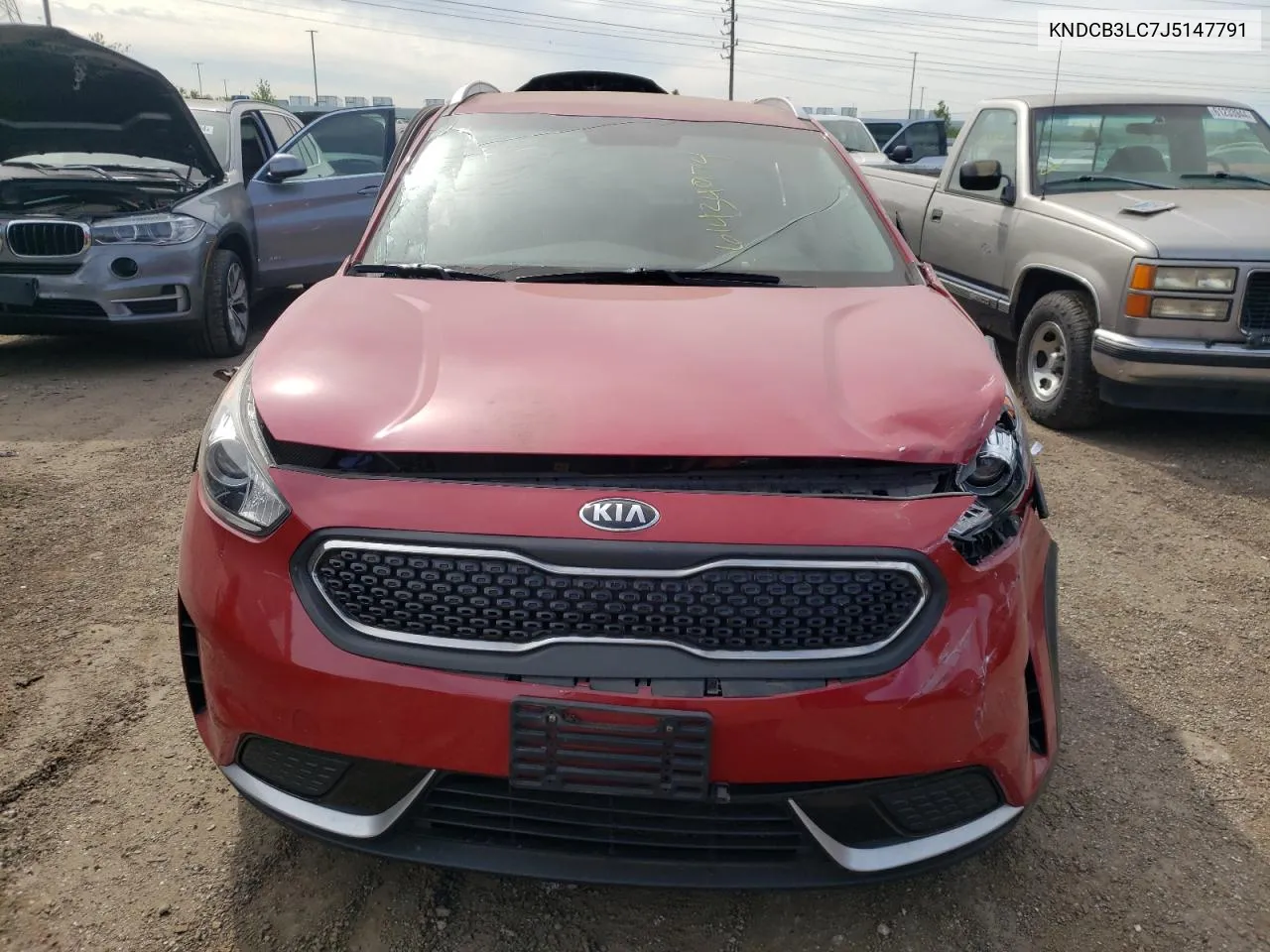 2018 Kia Niro Fe VIN: KNDCB3LC7J5147791 Lot: 61434974