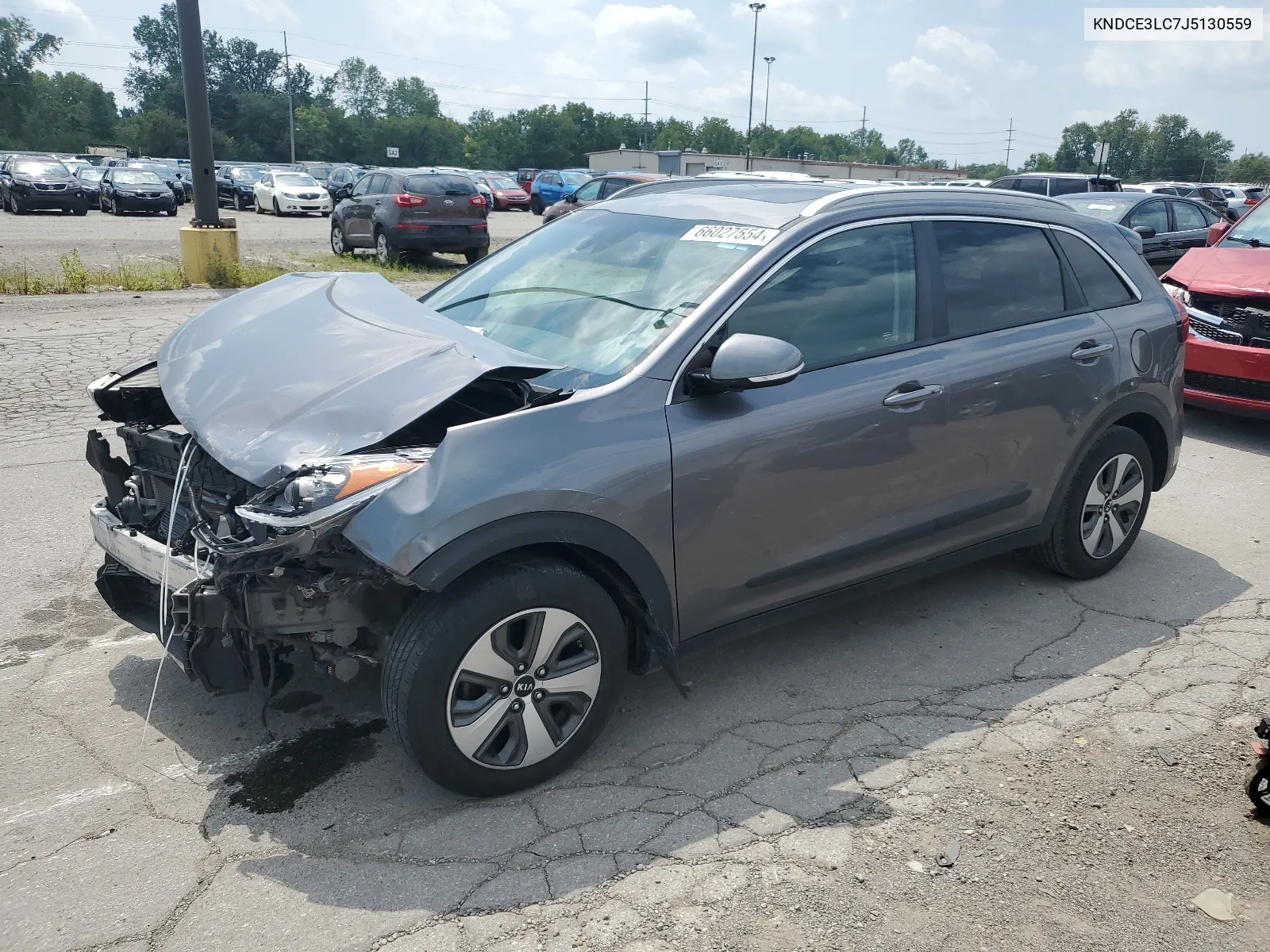 2018 Kia Niro Touring VIN: KNDCE3LC7J5130559 Lot: 66027554