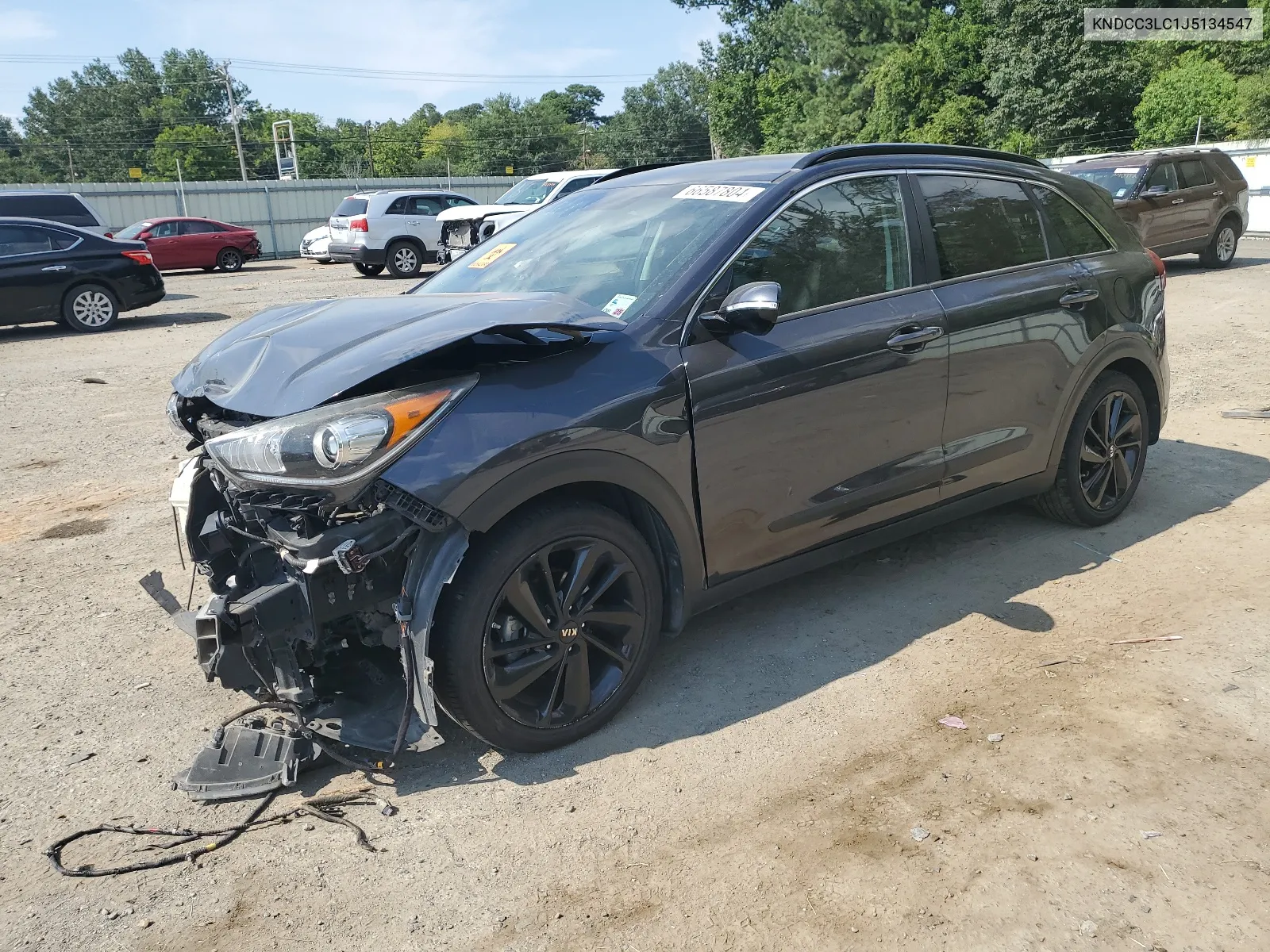 2018 Kia Niro Ex VIN: KNDCC3LC1J5134547 Lot: 66587804