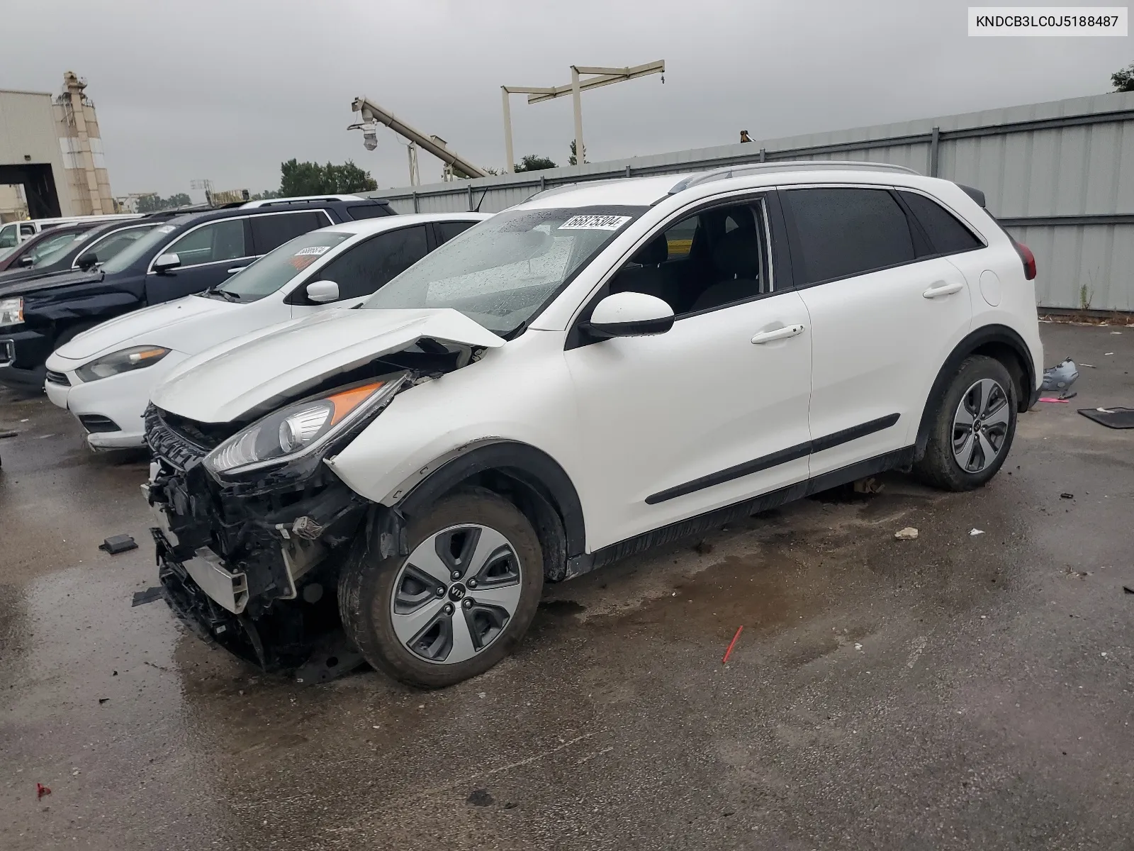 2018 Kia Niro Fe VIN: KNDCB3LC0J5188487 Lot: 66875304