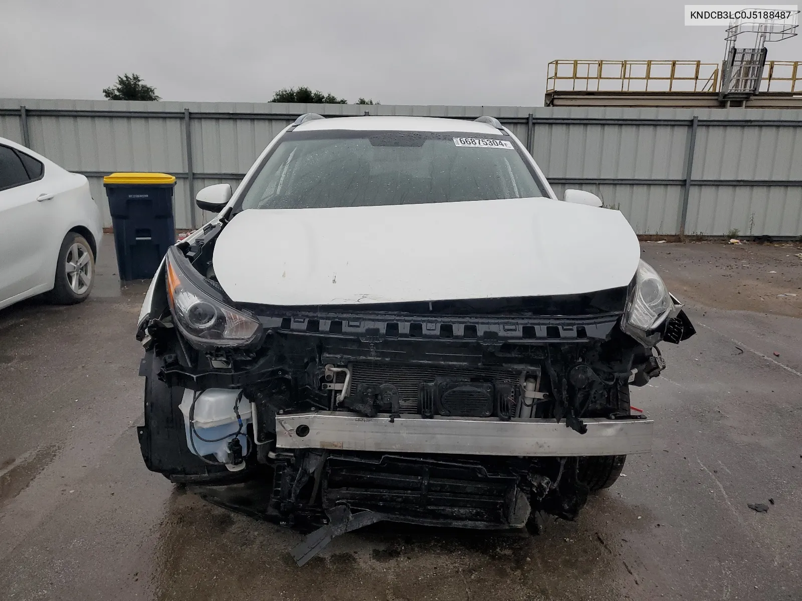 2018 Kia Niro Fe VIN: KNDCB3LC0J5188487 Lot: 66875304