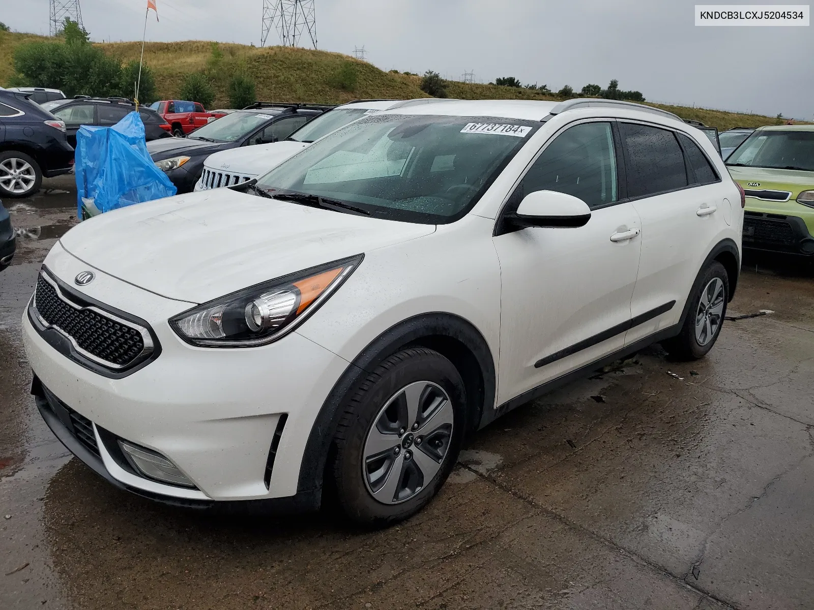 2018 Kia Niro Fe VIN: KNDCB3LCXJ5204534 Lot: 67737184