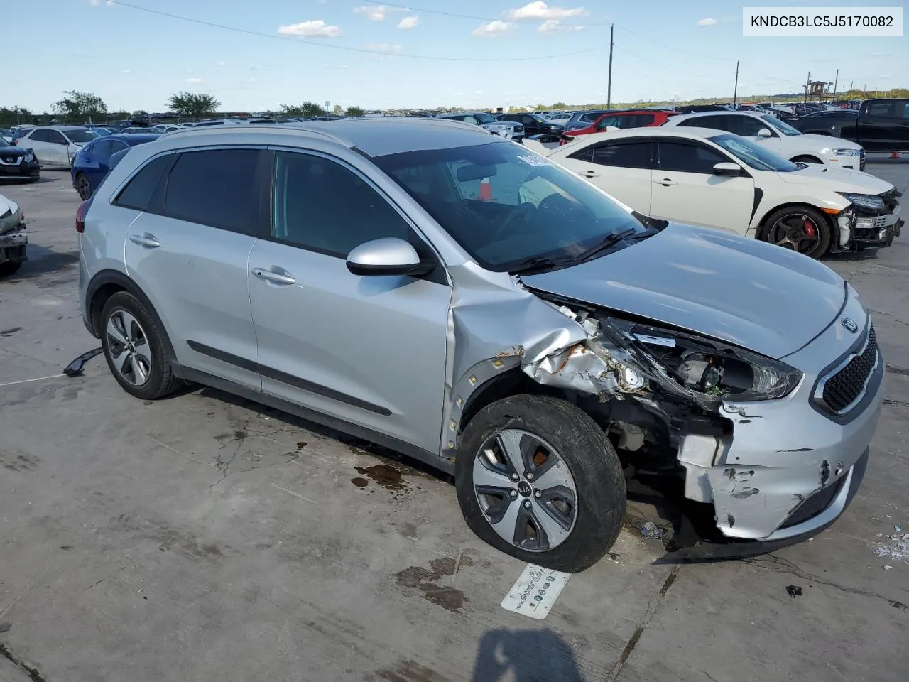 2018 Kia Niro Fe VIN: KNDCB3LC5J5170082 Lot: 71844104