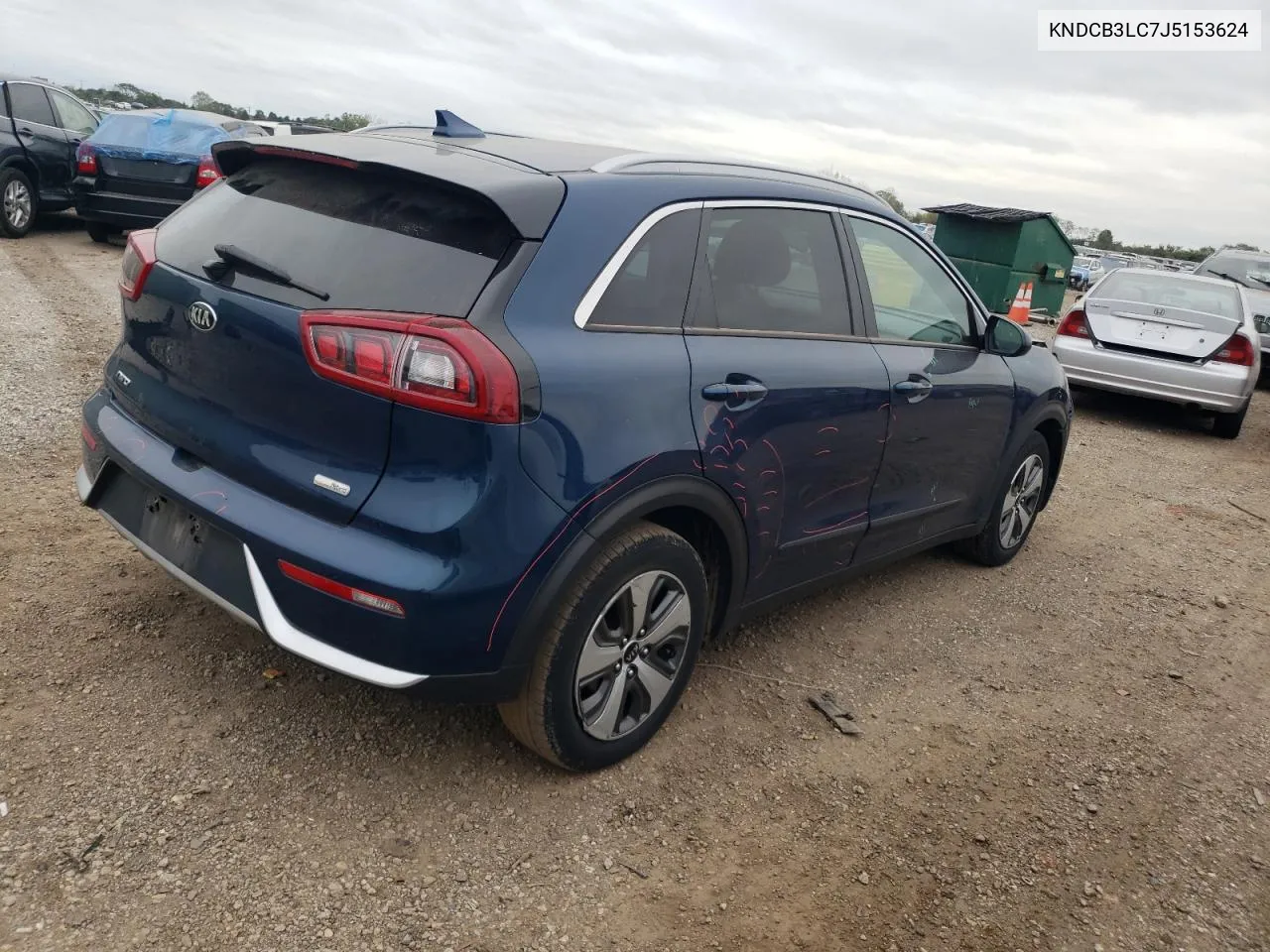 2018 Kia Niro Fe VIN: KNDCB3LC7J5153624 Lot: 72767454