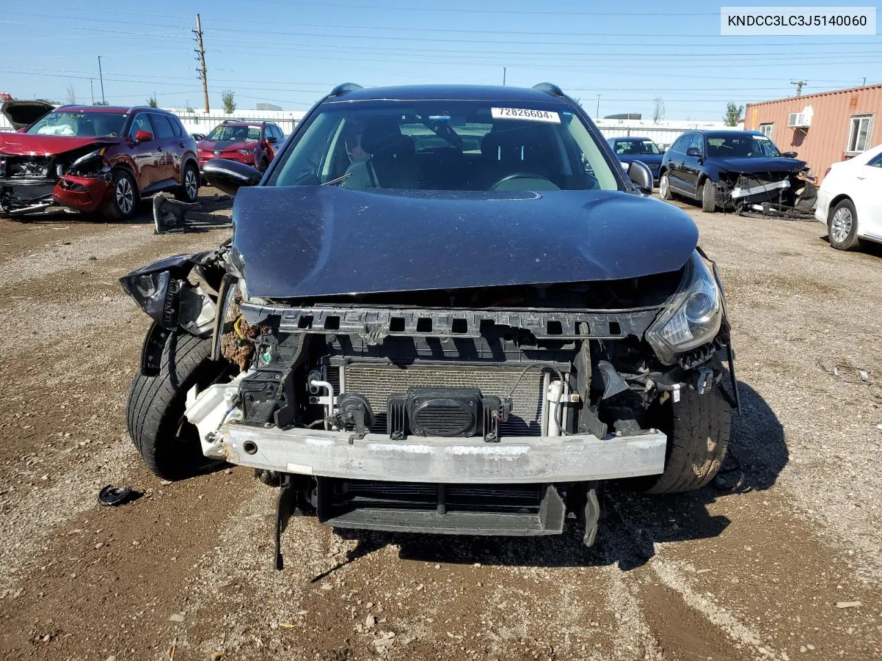 KNDCC3LC3J5140060 2018 Kia Niro Ex