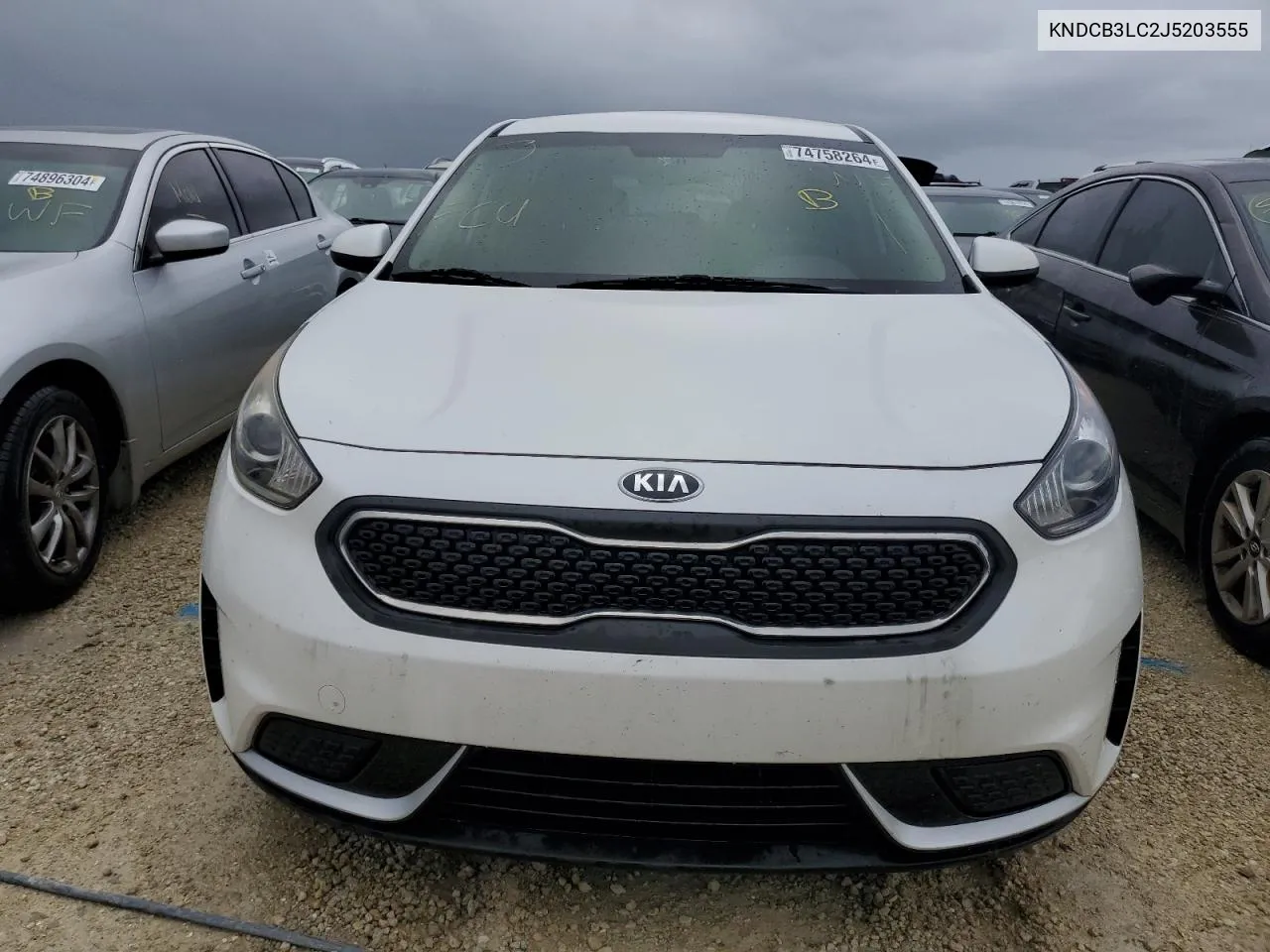 2018 Kia Niro Fe VIN: KNDCB3LC2J5203555 Lot: 74758264