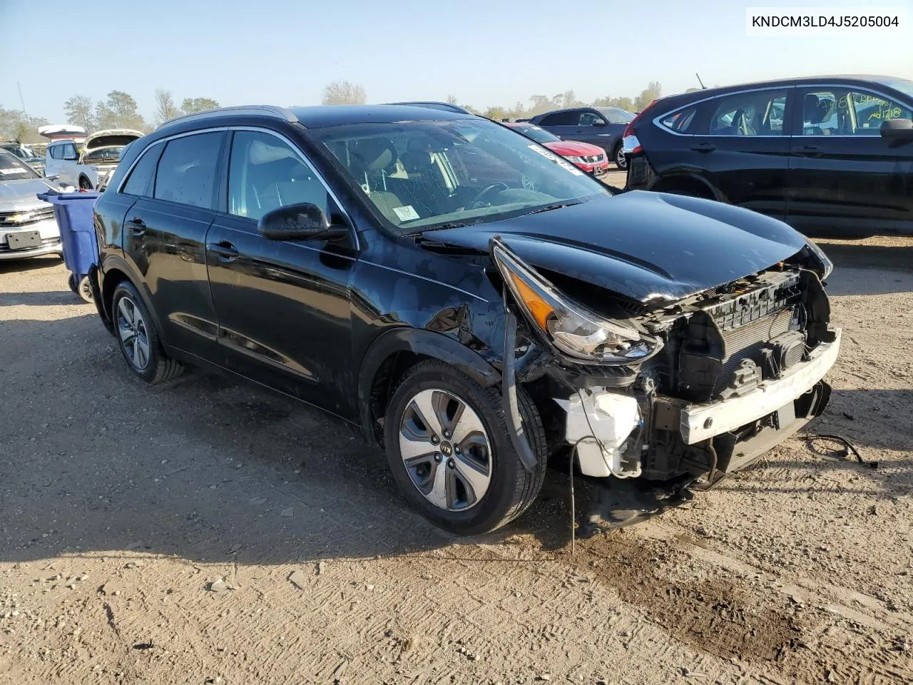 2018 Kia Niro Lx VIN: KNDCM3LD4J5205004 Lot: 75024424