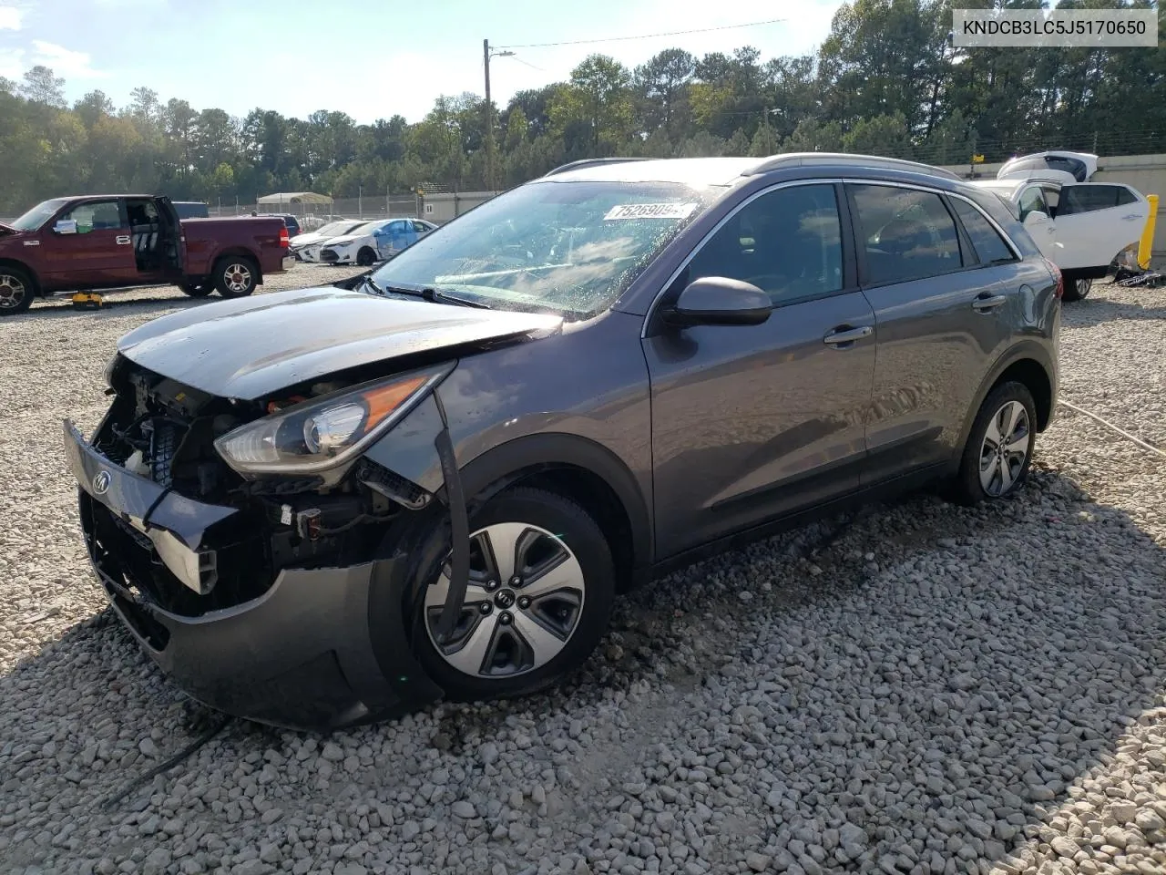 KNDCB3LC5J5170650 2018 Kia Niro Fe