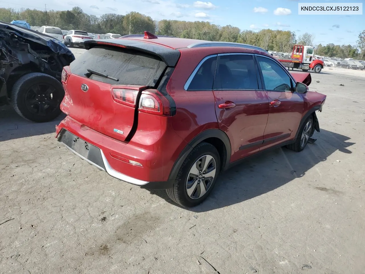 2018 Kia Niro Ex VIN: KNDCC3LCXJ5122123 Lot: 75771164