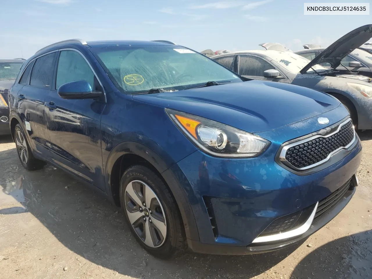 2018 Kia Niro Fe VIN: KNDCB3LCXJ5124635 Lot: 76063394