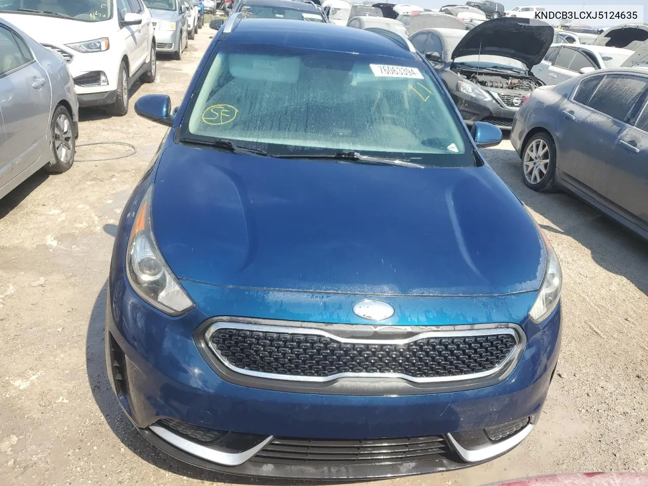 2018 Kia Niro Fe VIN: KNDCB3LCXJ5124635 Lot: 76063394