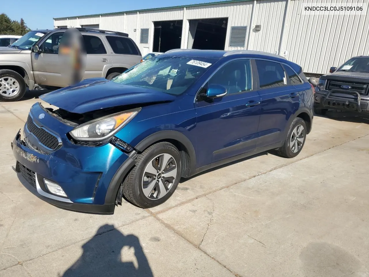 2018 Kia Niro Ex VIN: KNDCC3LC0J5109106 Lot: 76109454