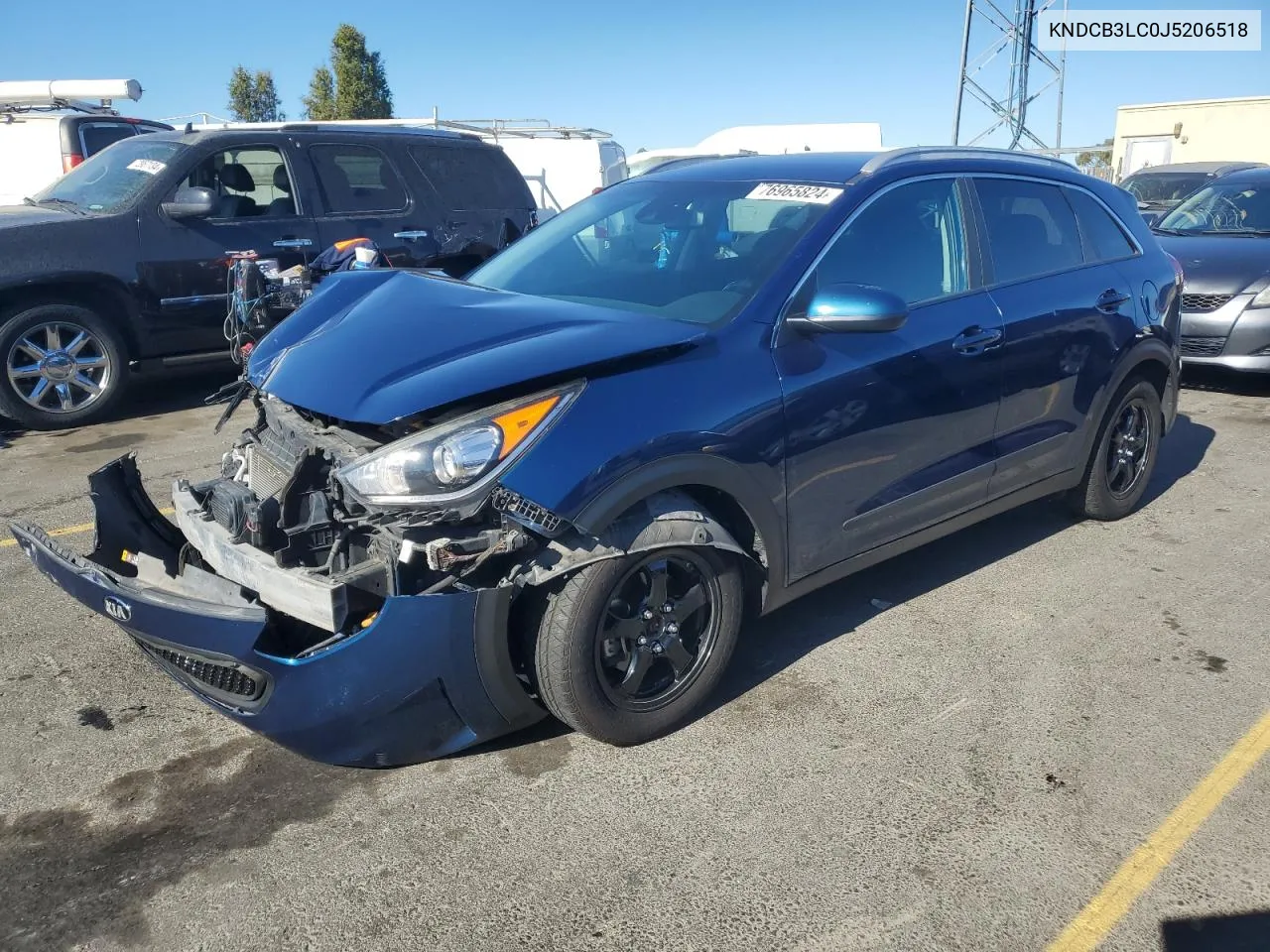 2018 Kia Niro Fe VIN: KNDCB3LC0J5206518 Lot: 76965824