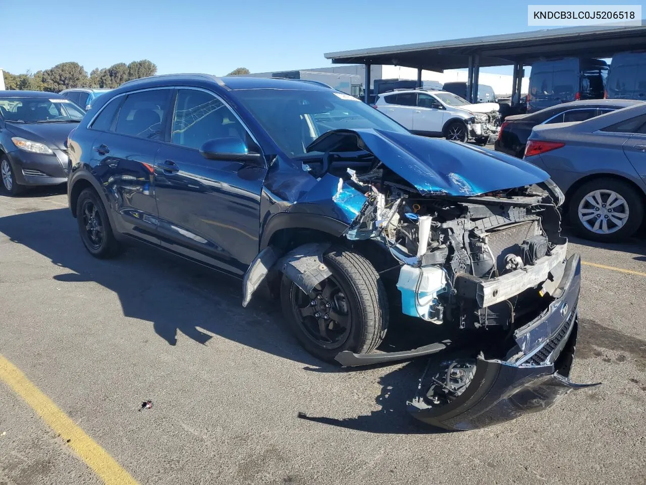 2018 Kia Niro Fe VIN: KNDCB3LC0J5206518 Lot: 76965824