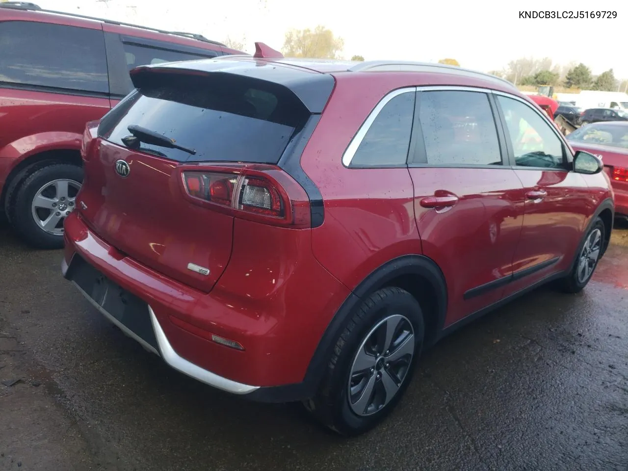 2018 Kia Niro Fe VIN: KNDCB3LC2J5169729 Lot: 77141754